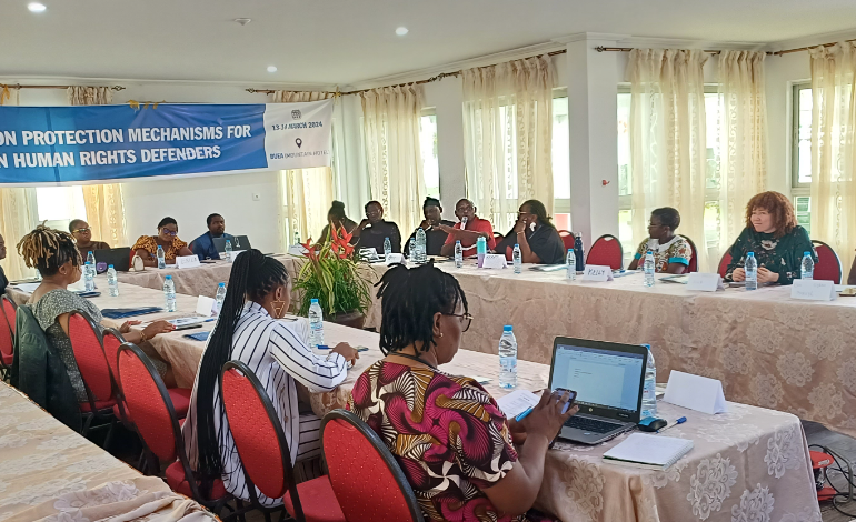 Le CNUDHD-AC soutient les femmes d&eacute;fenseures des droits de l'homme