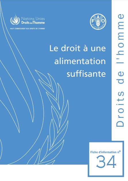 Le droit &agrave; une alimentation suffisante